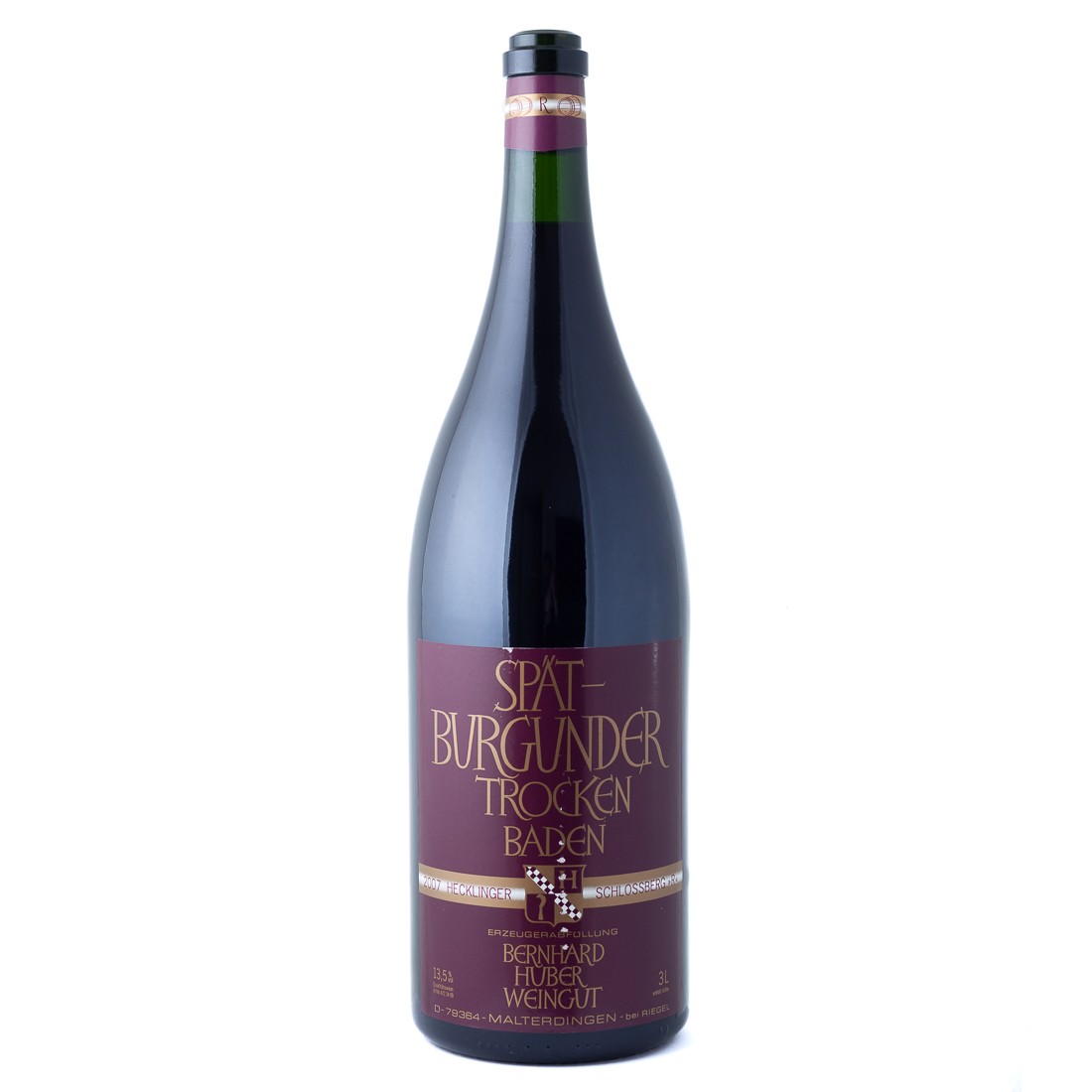 Schlossberg R Spätburgunder 2014 RARITÄT Weingut Bernhard Huber